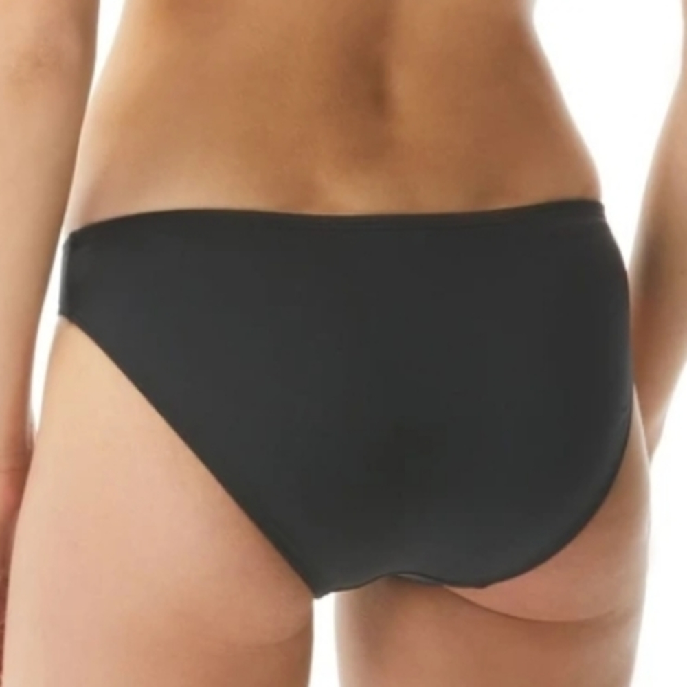 Michael Kors‎ Logo Ring Blouson Underwire Tankini Set Zebra Black S - Picture 13 of 16